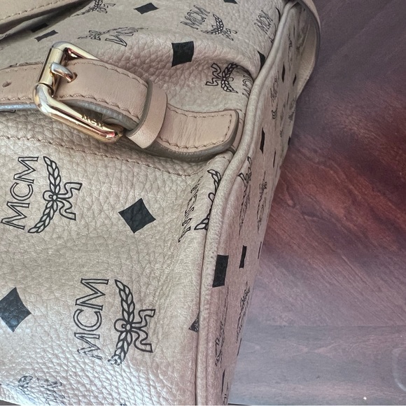 MCM Visetos Leather 2way Shoulder Bag - Picture 7 of 17